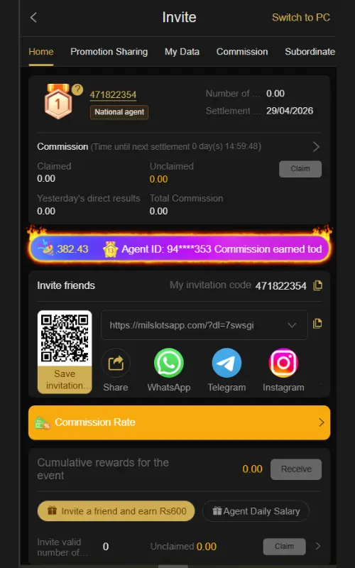 Luck Bet7 Game APK